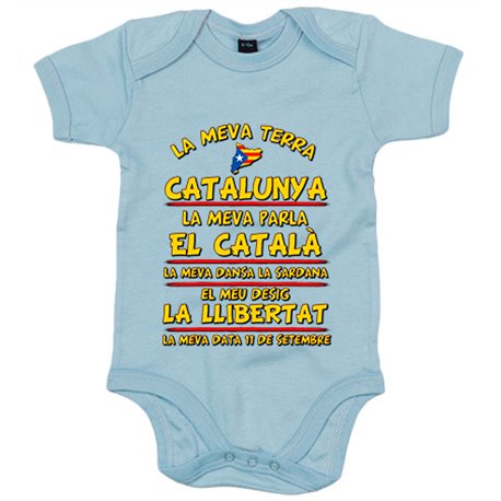 Body bebé La meva terra Catalunya