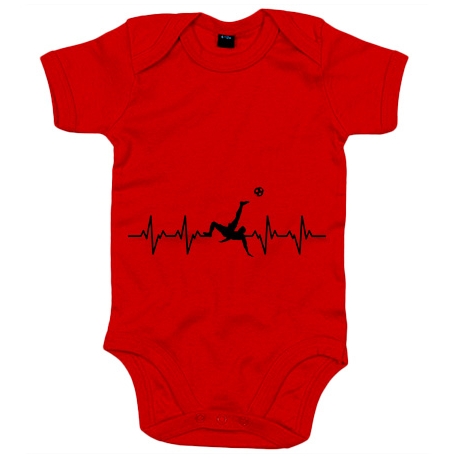 Body bebé el fútbol me da vida es mi pasión