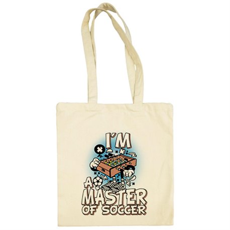 Bolsa de tela soy un crack del fútbol I Am A Master Of Soccer