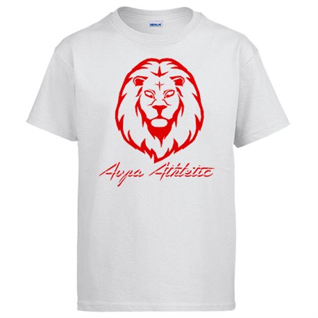 Camiseta ilustración silueta del león del Athletic