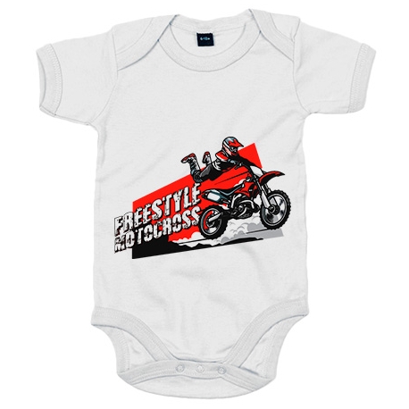 Body bebé Motocross Freestyle Superman Jump