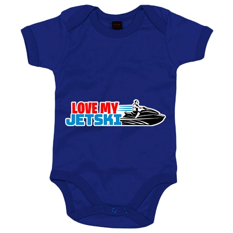 Body bebé I Love My Jetski Jet Ski