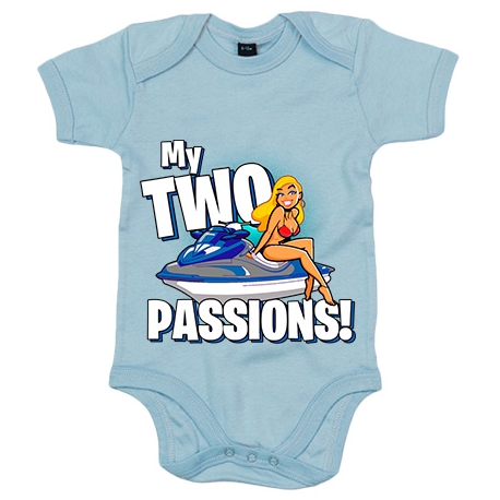 Body bebé Jet Ski And Girls My Two Passions