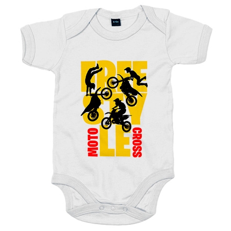 Body bebé Motocross Freestyle saltos