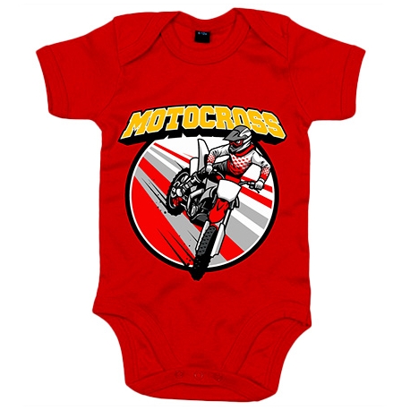 Body bebé Motocross salto gas a tope
