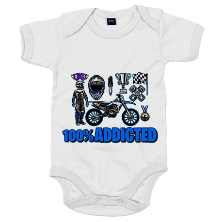 Body bebé Motocross Addicted