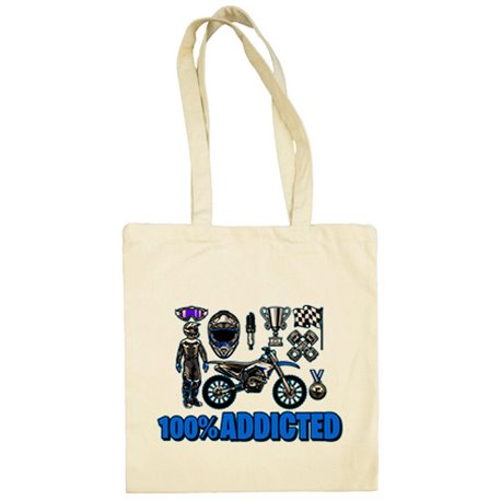 Bolsa de tela Motocross Addicted