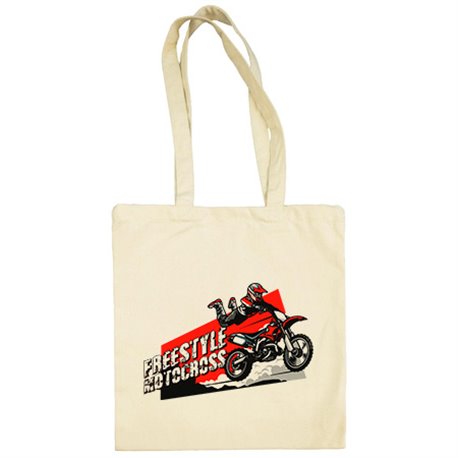 Bolsa de tela Motocross Freestyle Superman Jump