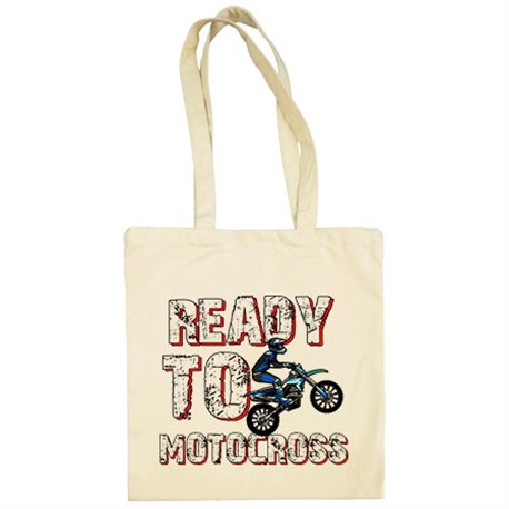 Bolsa de tela Ready To Motocross