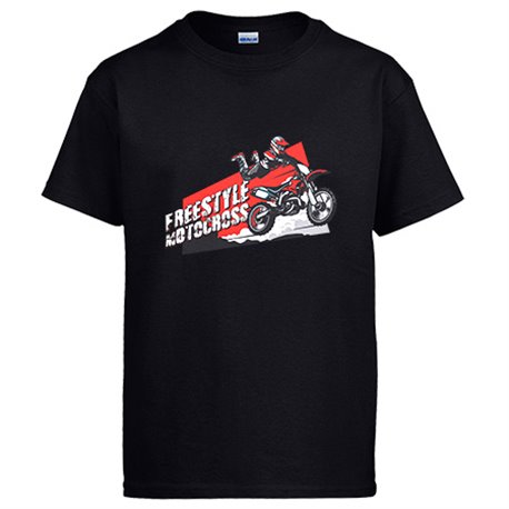 Camiseta Motocross Freestyle Superman Jump