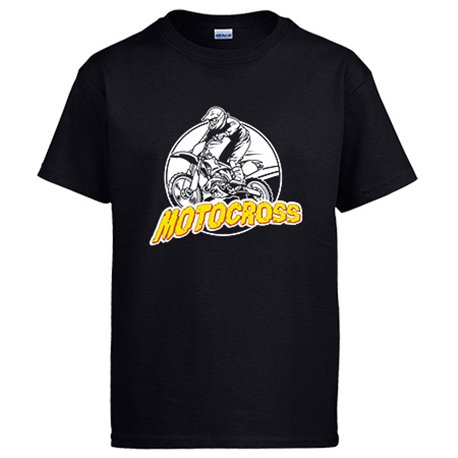 Camiseta Motocross gas a tope en carrera